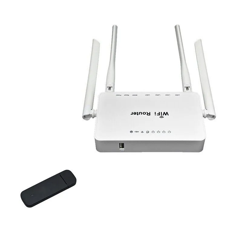 Комплект WiFi-роутера ZBT 1626 и 3G/4G-модема Huawei 3372