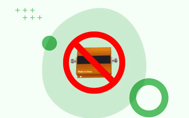 Почему китайские репитеры плохо работают?