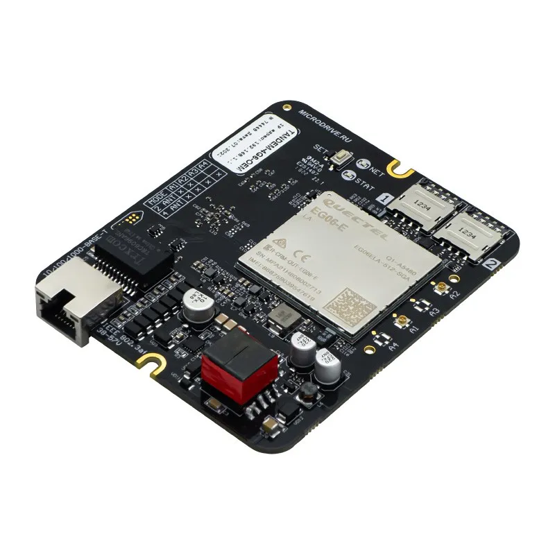 Встраиваемый гигабитный 4G/3G роутер Tandem-4G6-OEM-1