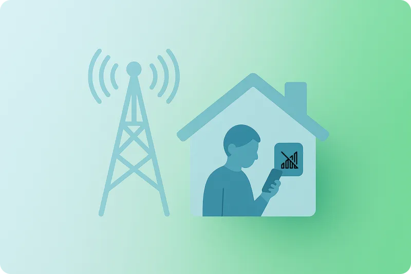 Возможные причины плохого сигнала сотовой связи