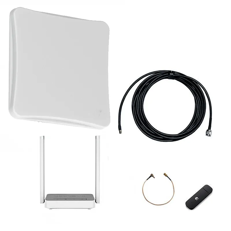 Комплект 3G/4G-WiFi Интернет на дачу Максимум 20 дБ (роутер Keenetic 4G)