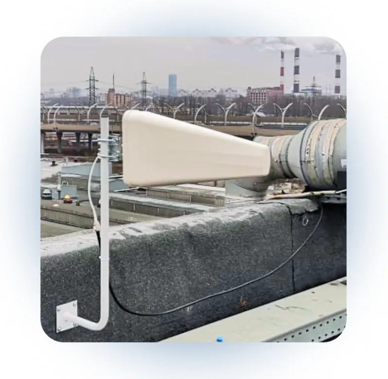 На промышленных объектах