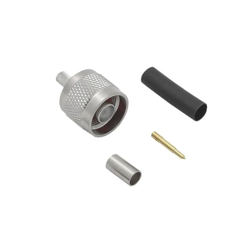 Разъём N-111F (N-male, обжимной, на кабель RG-58)