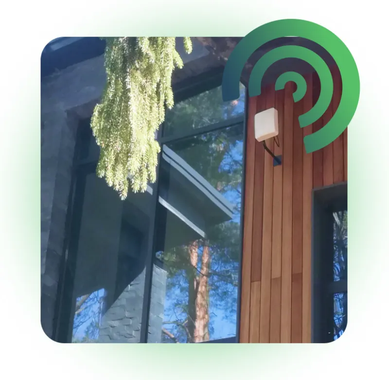 В загородном доме