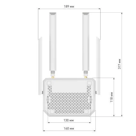 Купить netcraze speedster 4g+ (nc‑2911) - гигабитный роутер с встроенным модемом по доступной цене | Полоса частот 