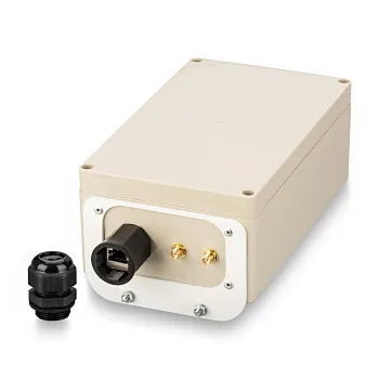 Гермобокс KG-SMAx2 (гермоввод RJ45, 2xCRC9)