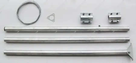 Купить мачта антенная m30d3 (3 метра) алюминиевая, составная по доступной цене в СПБ | Полоса частот 