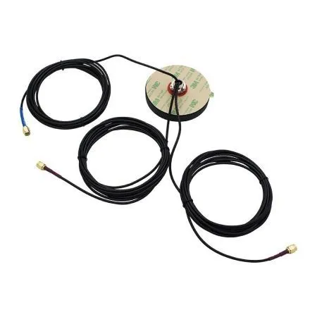 Купить антенна 4g/wifi/gps-глонасс (врезная 2дб, кабели 3м., 3xsma) по доступной цене | Полоса частот 