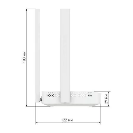 Купить netcraze speedster (nc‑3013) - гигабитный wi‑fi ac1200 роутер по доступной цене | Полоса частот 
