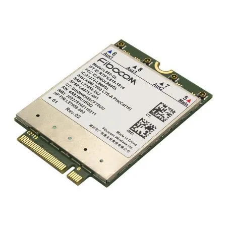 Купить модем 3g/4g m.2 fibocom l860-gl cat.16 в СПБ по доступной цене | Полоса частот 
