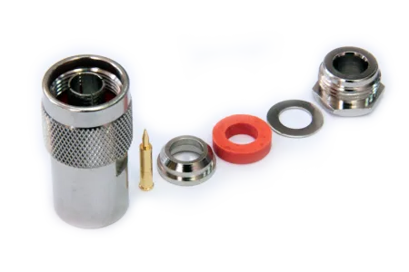 Купить разъём n-112/5d (n-male, прижимной, на кабель 5d) по доступной цене | Полоса частот 