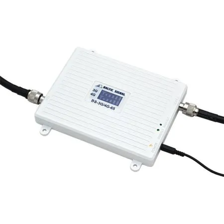 Купить репитер baltic signal bs-3g/4g-65 (65 дб, 100 мвт) по доступной цене | Полоса частот 