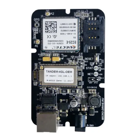 Купить встраиваемый 4g/3g роутер tandem-4gl-oem "quectel" по доступной цене | Полоса частот 