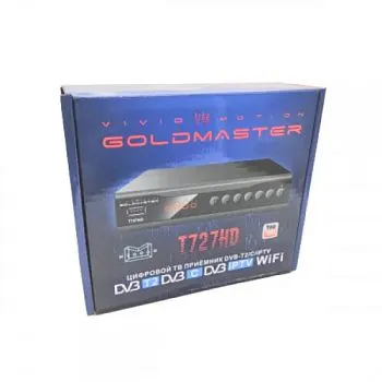 Ресивер GoldMaster T727 HD