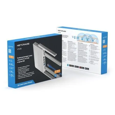 Купить netcraze viva (nc‑1913) - гигабитный роутер для usb‑модема 4g/3g по доступной цене | Полоса частот 