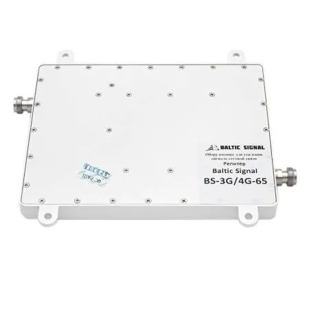 Купить репитер baltic signal bs-3g/4g-65 (65 дб, 100 мвт) по доступной цене | Полоса частот 