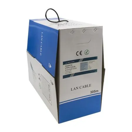 Купить кабель utp4 cat.5e 4x2x0.51 уличный cca в СПБ по доступной цене | Полоса частот 