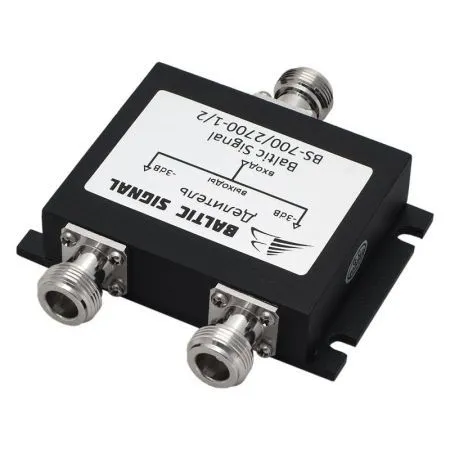 Купить делитель мощности baltic signal bs-700/2700-1/2 по доступной цене | Полоса частот 