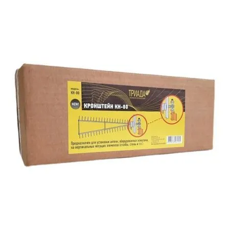 Купить кронштейн триада кн-80 для направленных антенн особо прочный по доступной цене в СПБ | Полоса частот 