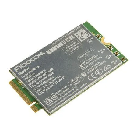 Купить модем 3g/4g/5g m.2 fibocom fm350-gl в СПБ по доступной цене | Полоса частот 