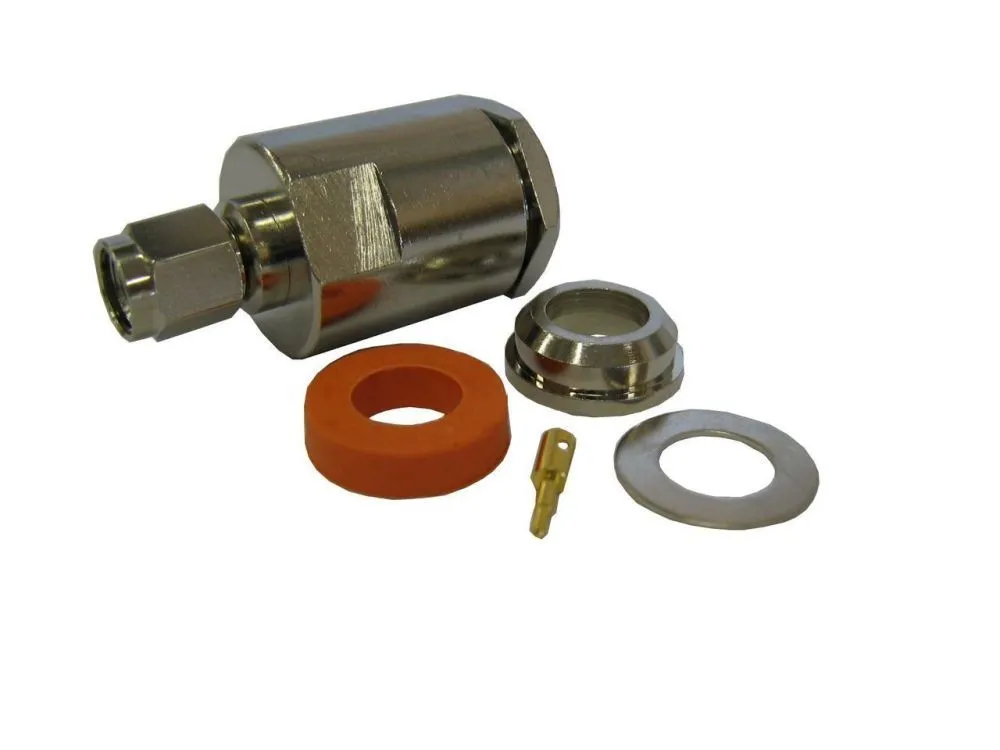 Купить разъём s-112/5d (sma-male, прижимной, на кабель 5d) по доступной цене | Полоса частот 