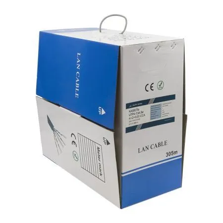 Купить кабель utp4 cat.5e 4x2x0.51 внутренний cca в СПБ по доступной цене | Полоса частот 