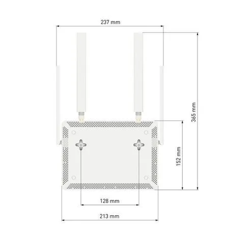 Купить роутер 3g/4g-wifi keenetic skipper 4g (kn-2910) по доступной цене | Полоса частот 