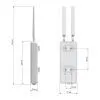 Netcraze Stellar 6 NAP-650 уличная точка доступа Wi‑Fi 6 AX3000 IP65 PoE фото 4