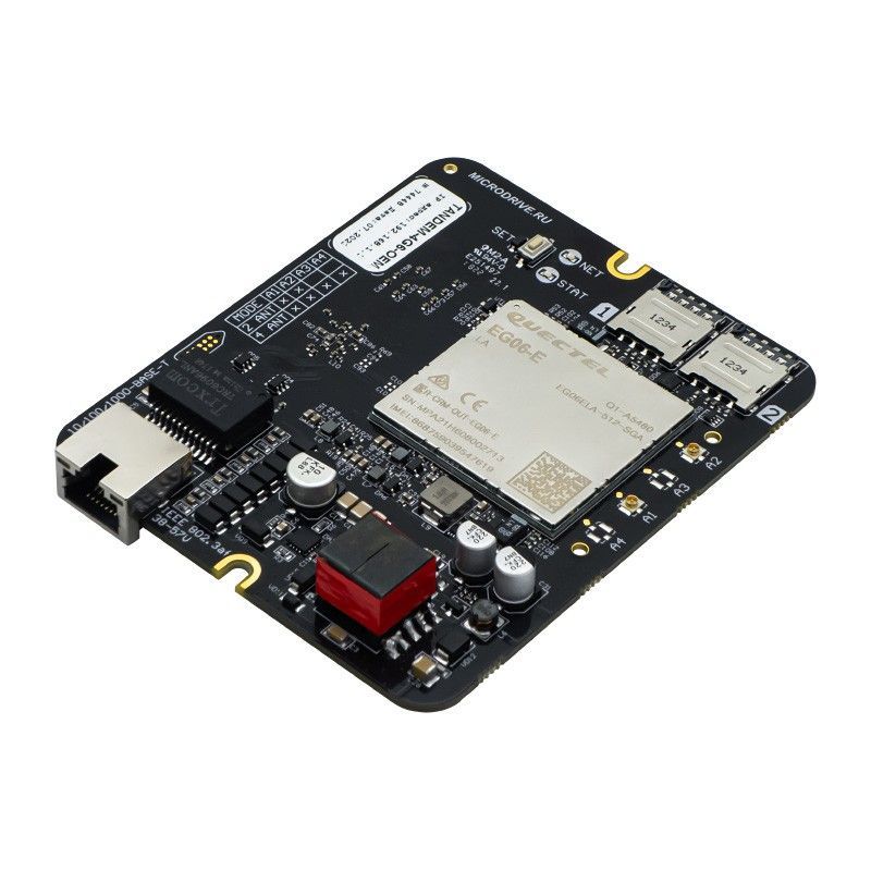 Встраиваемый гигабитный 4G/3G роутер Tandem-4G6-OEM-1