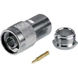 Разъём N-112/8D (N-male, прижимной, на кабель 8D)
